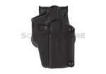 Amomax Universal Per-Fit Paddle Holster Black passt für über 200 Pistolentypen rechts Händer